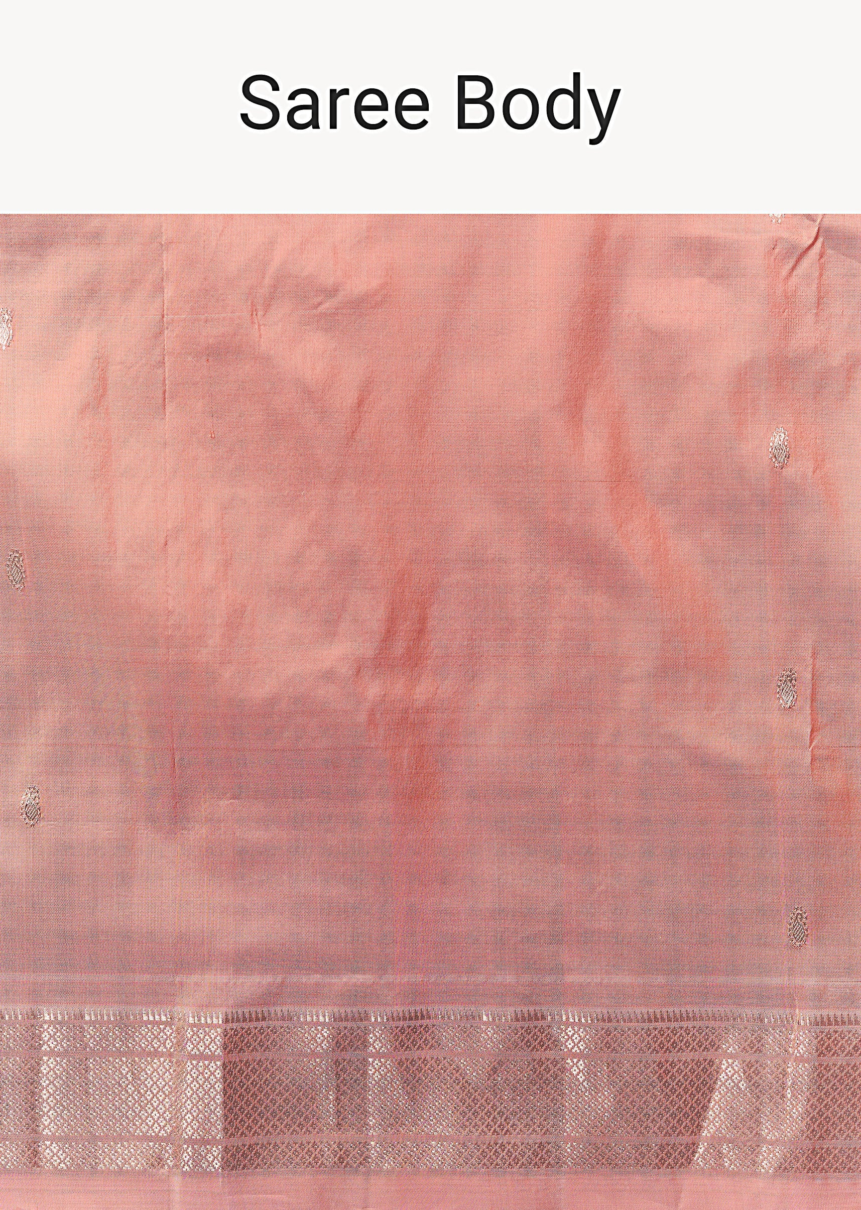 peach-paithani-silk-saree-with-silver-gold-zari-border-sg292238-7 b8341fec-56cf-46b2-a4c6-44bc57147bee