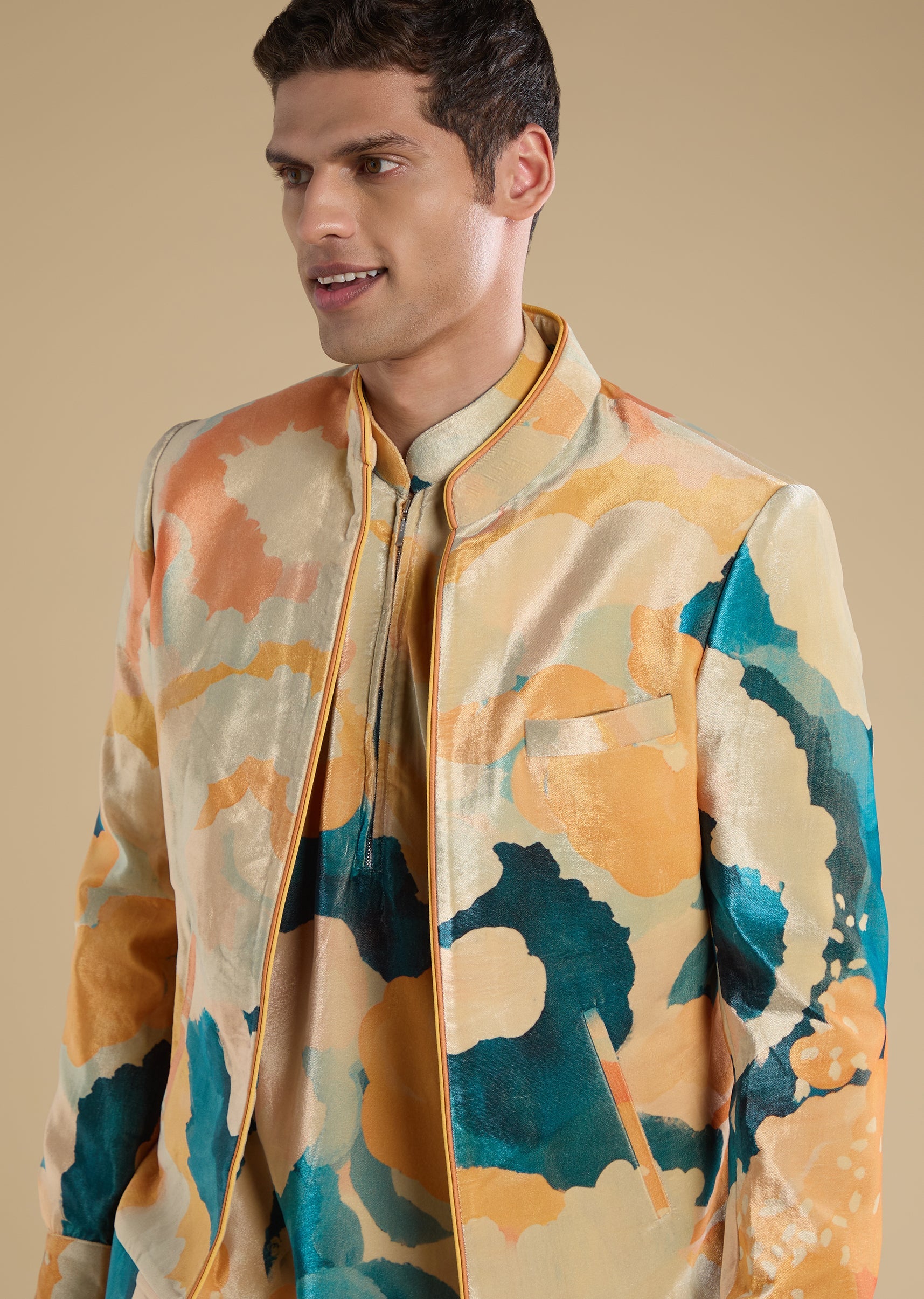 peach-velvet-jodhpuri-set-with-kurta-and-pants-sg332884-2 c18cae4f-515c-41d5-8e89-4e95c93b0154