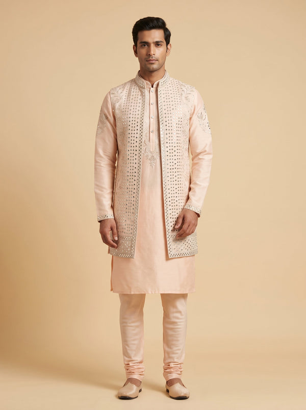 Pink Allure Sherwani