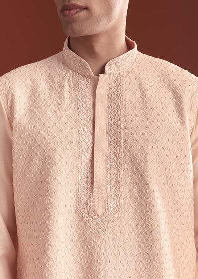 pink-banarasi-silk-kurta-set-for-men-with-intricate-hand-work-sg325808-1