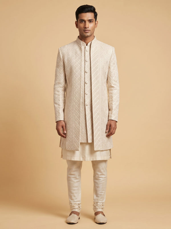 Pink Classic Sherwani