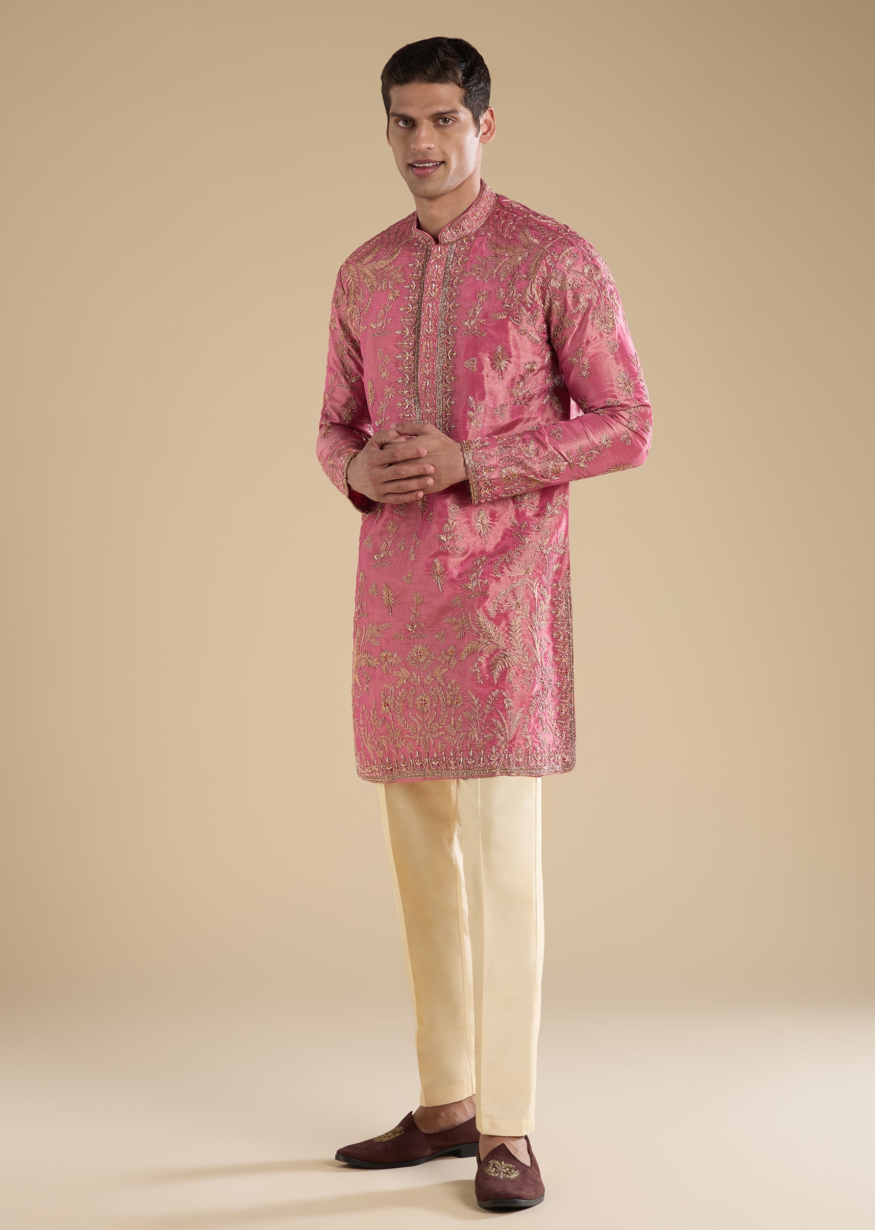 pink-embellished-tissue-kurta-set-with-pants-sg378499-1 1594d8bb-19c6-41a8-8f06-0bc299fe2a7a