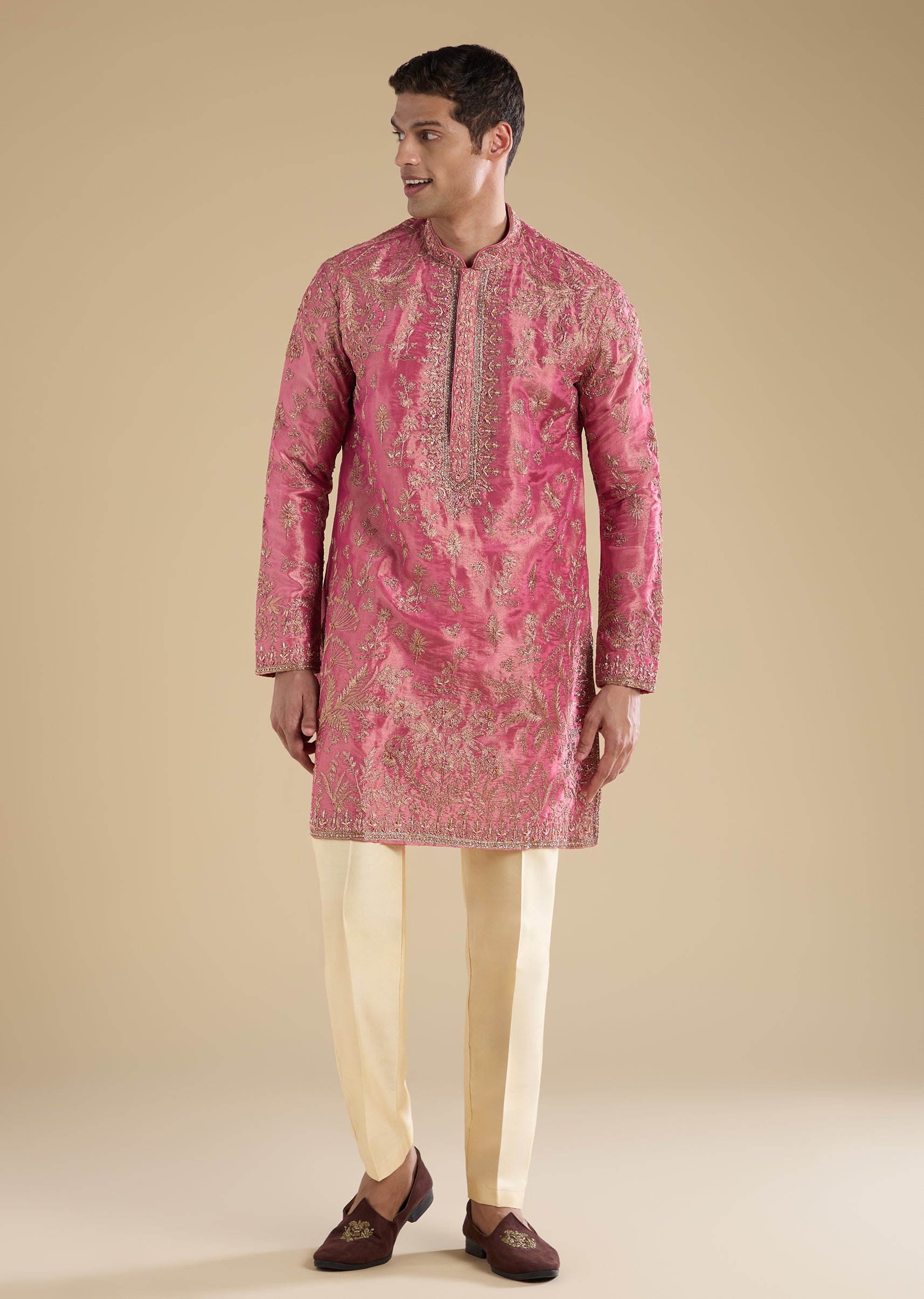 pink-embellished-tissue-kurta-set-with-pants-sg378499-3 6e9bb828-2d7a-4761-9848-db0721ba1f13