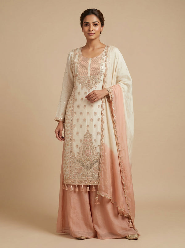 Pink Festive Palazzo