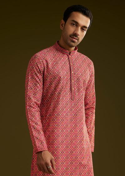 pink-printed-kurta-set-in-silk-sg309490-1