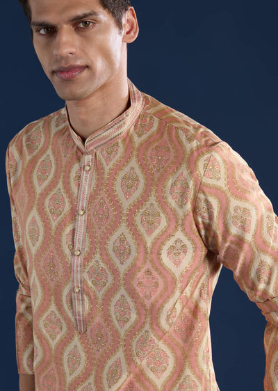 pink-silk-printed-kurta-set-sg363406-2 9c09445d-2c41-4863-b273-d1770b5817e5