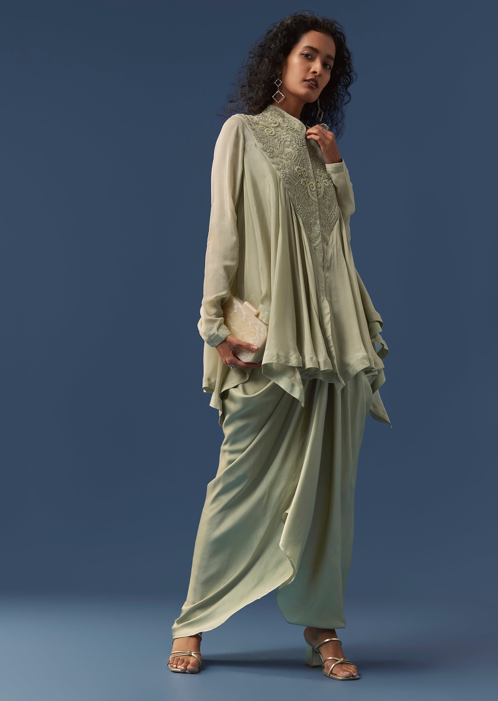 pista-green-embellished-cape-style-top-and-skirt-set-sg377546-2 f83f6b05-1714-4062-b3c4-37c4d9da3bb2