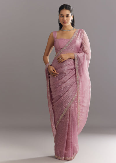 purple-crushed-tissue-saree-with-stone-embellishment-and-embroidered-border-sg285430-2