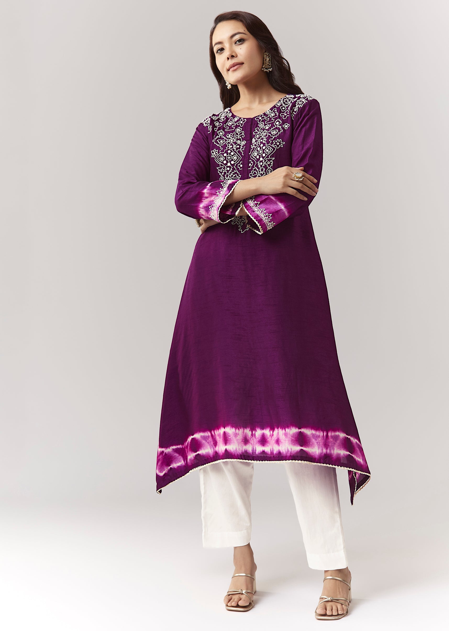 purple-moti-mirror-kurta-pant-coord-with-leheriya-border-sg383476-1 be165918-54a6-4d63-88f7-2bbb1c7b55fd