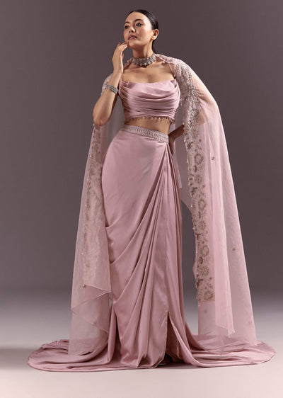 purple-satin-indowestern-skirt-with-fancy-net-blouse-and-cape-sg271630-2