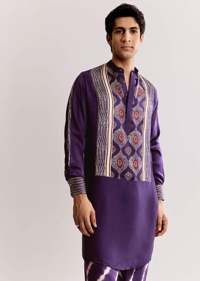 purple-silk-kurta-set-with-ajrakh-print-sg318119-1