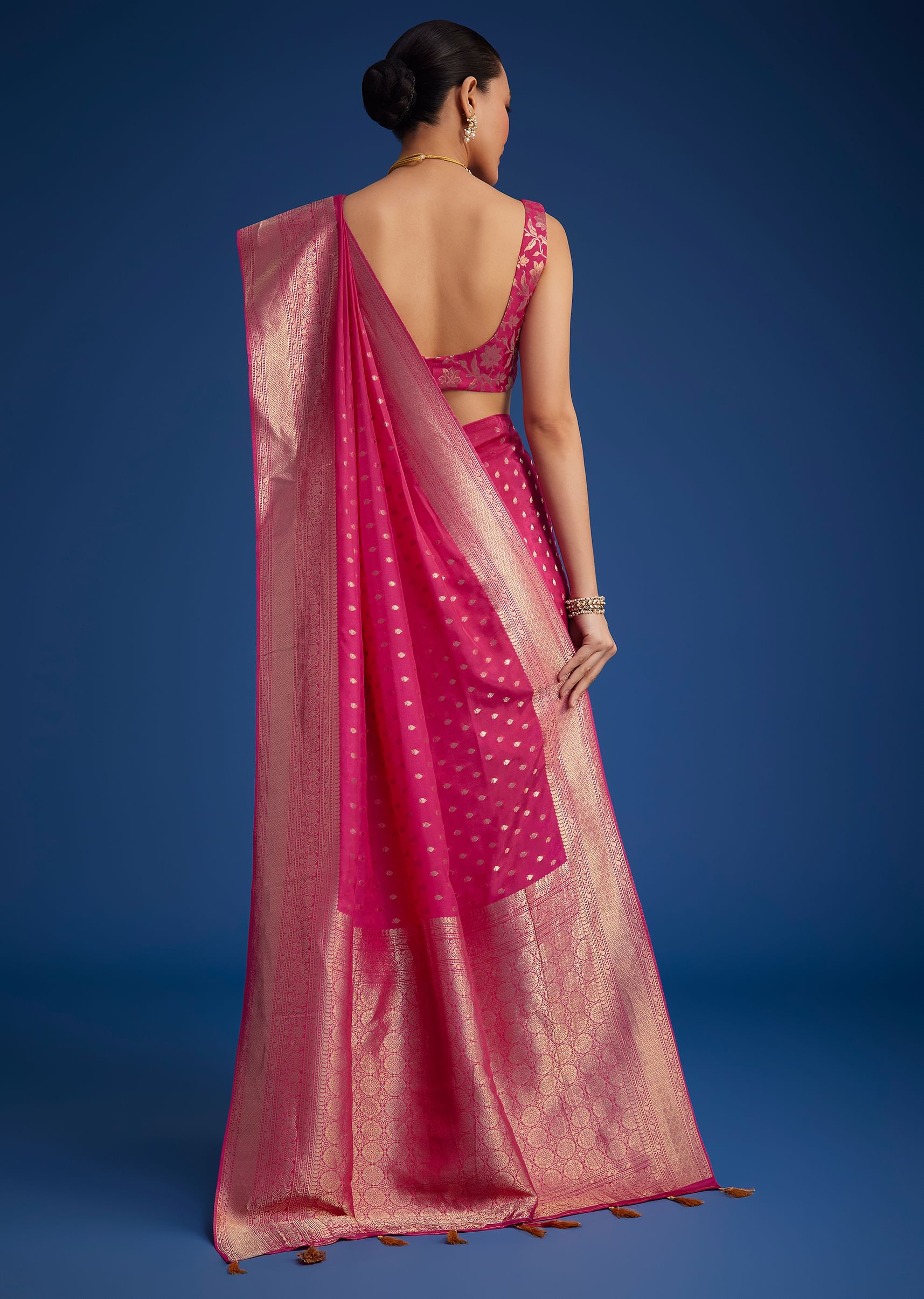 rani pink tissue silk saree with zari border-sg276481 6 365d207b-e239-478c-afcd-cd860a4f0c5f