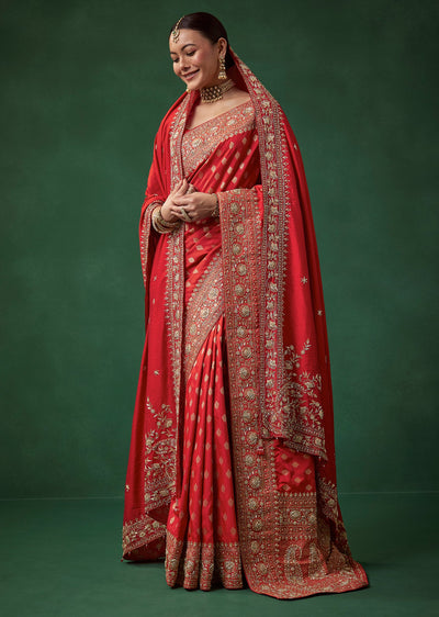 red-banarasi-silk-brocade-weave-saree-with-unstitched-blouse-1 91c0cdad-2c5c-4adb-8aef-5c3a86181ee4