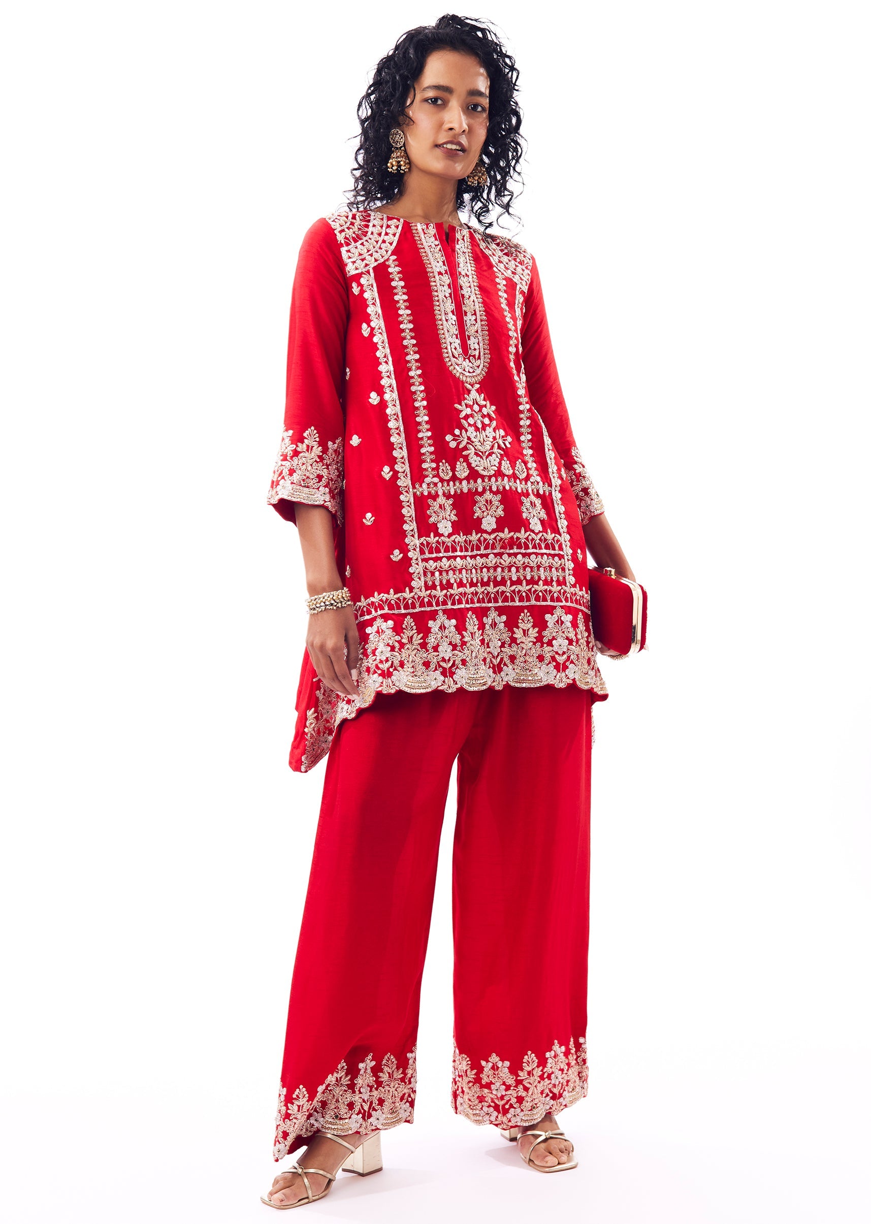 red-coord-set-with-zardosi-gotta-detailing-sg383624-1 68d3cdbc-7bc1-4710-827a-ce119f2f0f4e