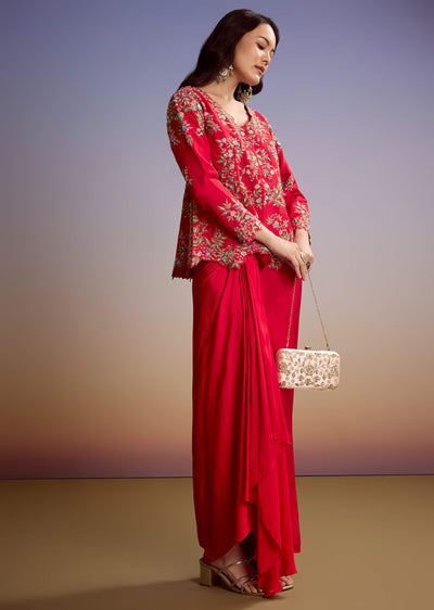 red-silk-crop-top-skirt-with-resham-work-sg334882-1