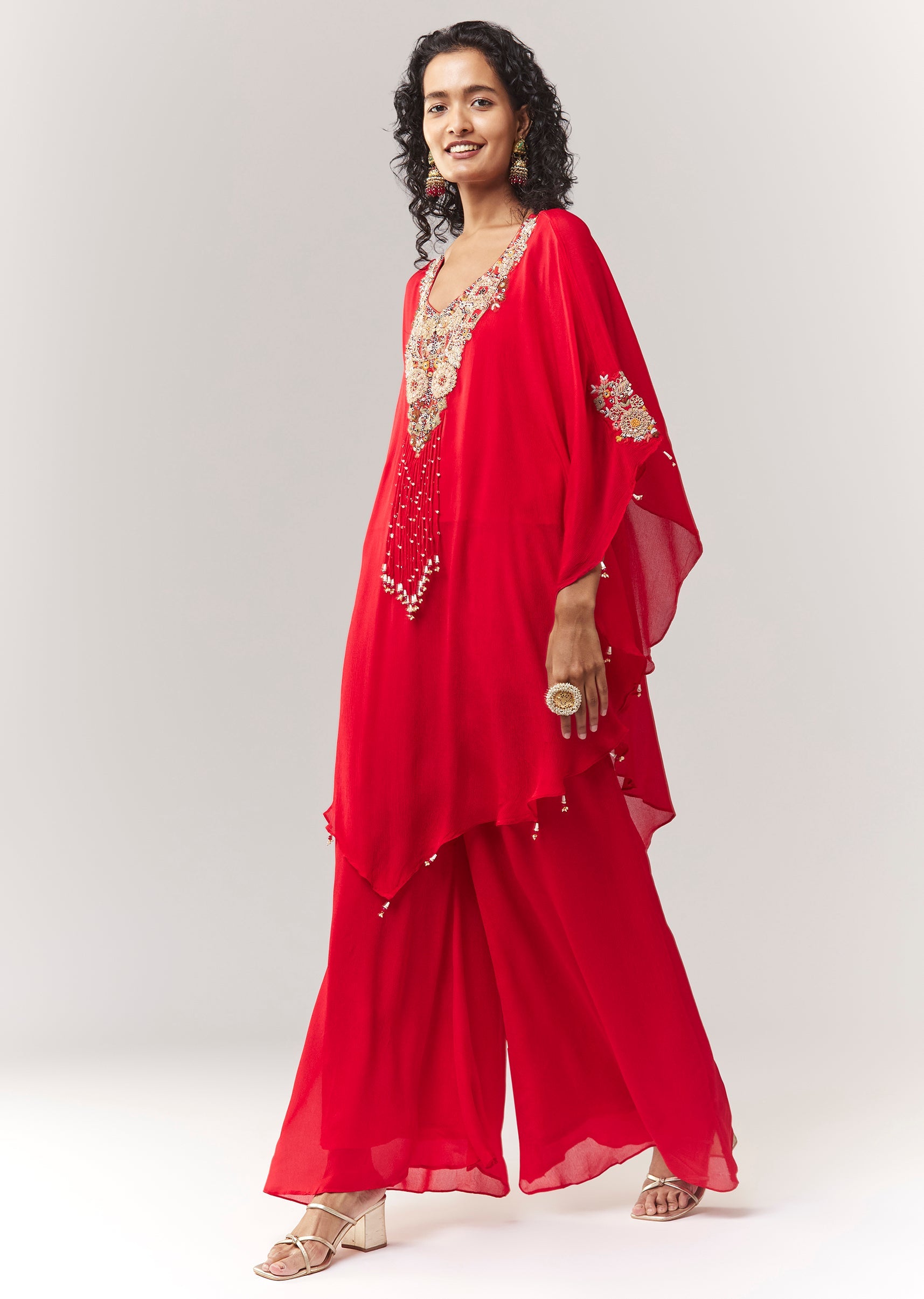 red-thread-and-zardosi-work-cape-set-with-palazzo-sg382303-3 1c7b8bad-5434-4c63-8cbb-5b8e1bd8cc65
