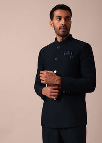 royal blue bandhgala jodhpuri sherwani-sg212056 4