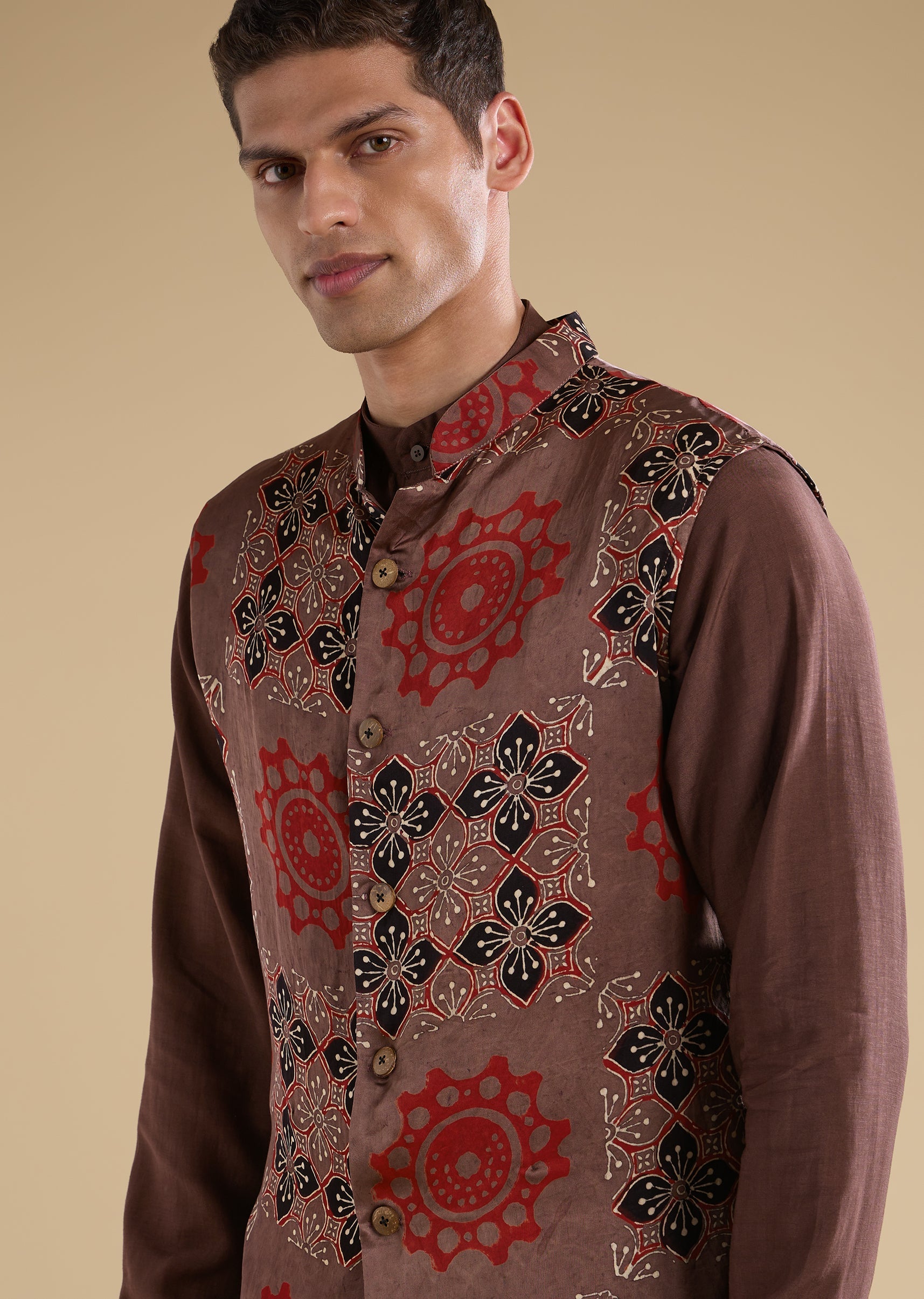 rust-ajrakh-printed-kurta-jacket-set-sg349269-2 c21c2957-7a8e-4e8a-943a-a8891eb35cda