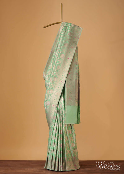 sea green handloom banarasi-sg109394 6