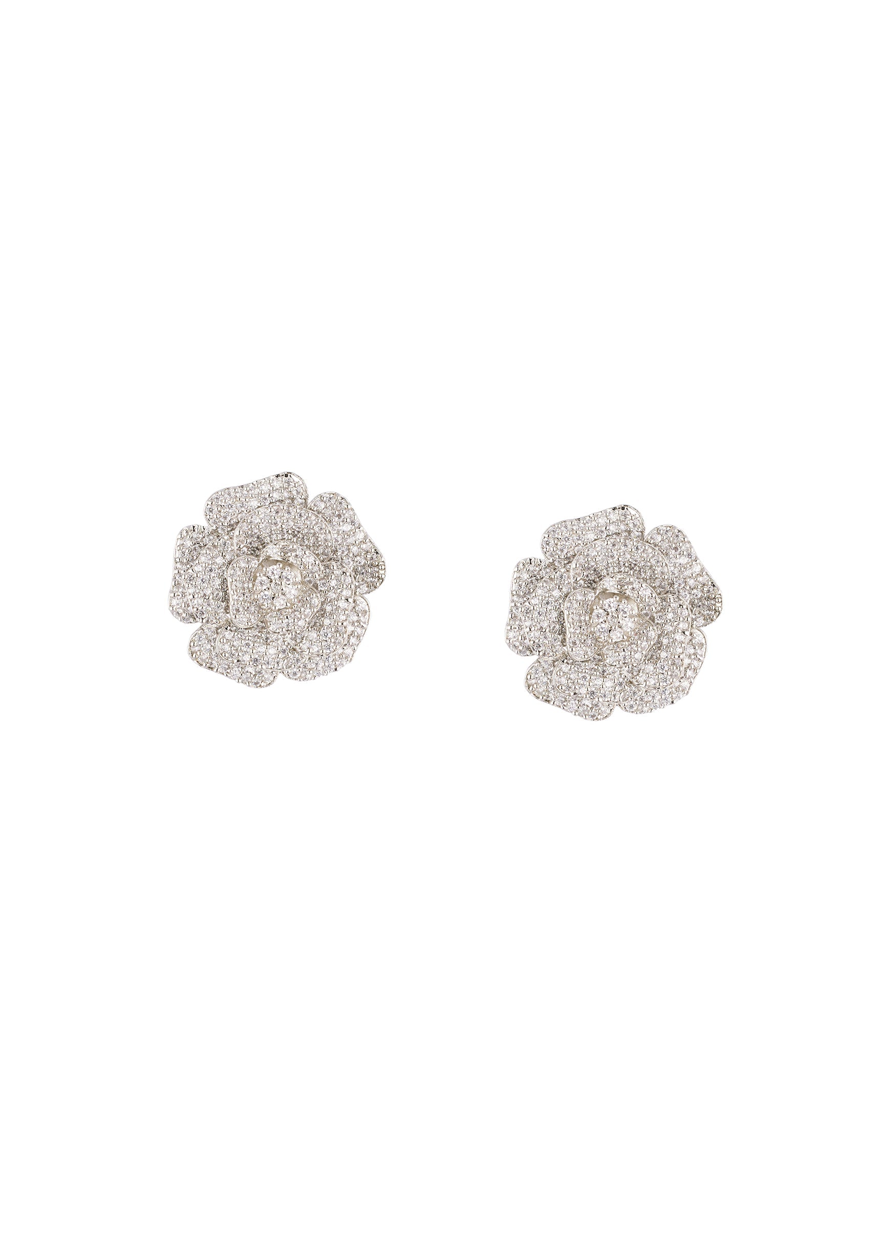 silver-finish-earrings-in-mix-metal-with-rose-style-simulated-diamond-and-cubic-zirconia-accents-sg378834-1 3aea09ee-5d1b-4190-a905-01cdb50f5297