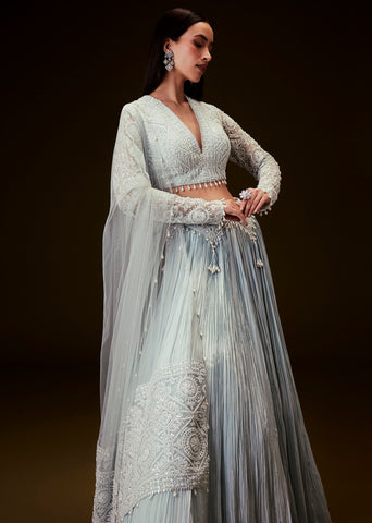 off shoulder long puff sleeve dress Floral A-Line Off-Shoulder Wedding Dress with Sleeves