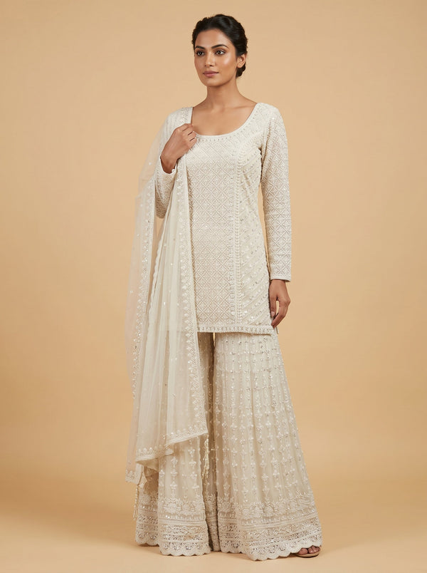 Snow White Palazzo Set