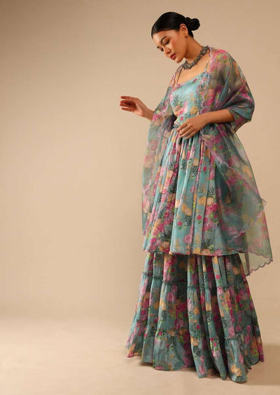 steel-blue-sharara-suit-in-crepe-with-peplum-flared-kurti-adorned-in-floral-print-all-over-online-kalki-fashion-d0016026y-sg67097 2