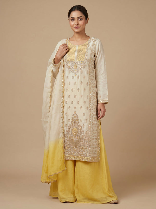 Sunflower Yellow Palazzo Set