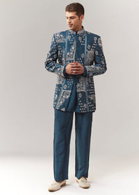 teal-raw-silk-indo-western-with-resham-work-sg322990-1 e3337819-c7ba-4b23-8ca4-b40c870aec1d