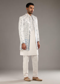 white-and-blue-silk-groomsman-sherwani-with-mirror-work-sg329782-1