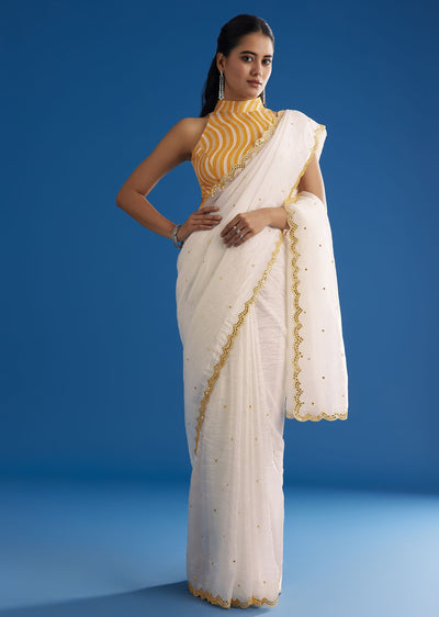 white-crepe-silk-saree-with-mirror-scallop-contrast-border-and-yellow-blouse-sg299436-2