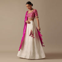 white lehenga set with lucknowi-sg174864 1