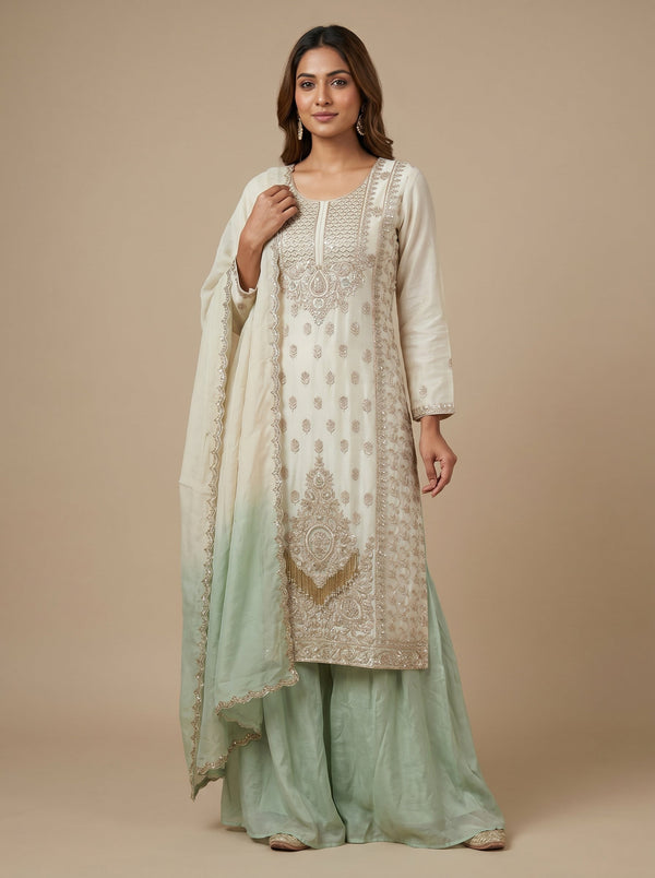 Willow Green Palazzo Set