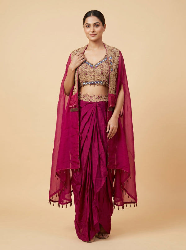 Wine Cascade Cape Set