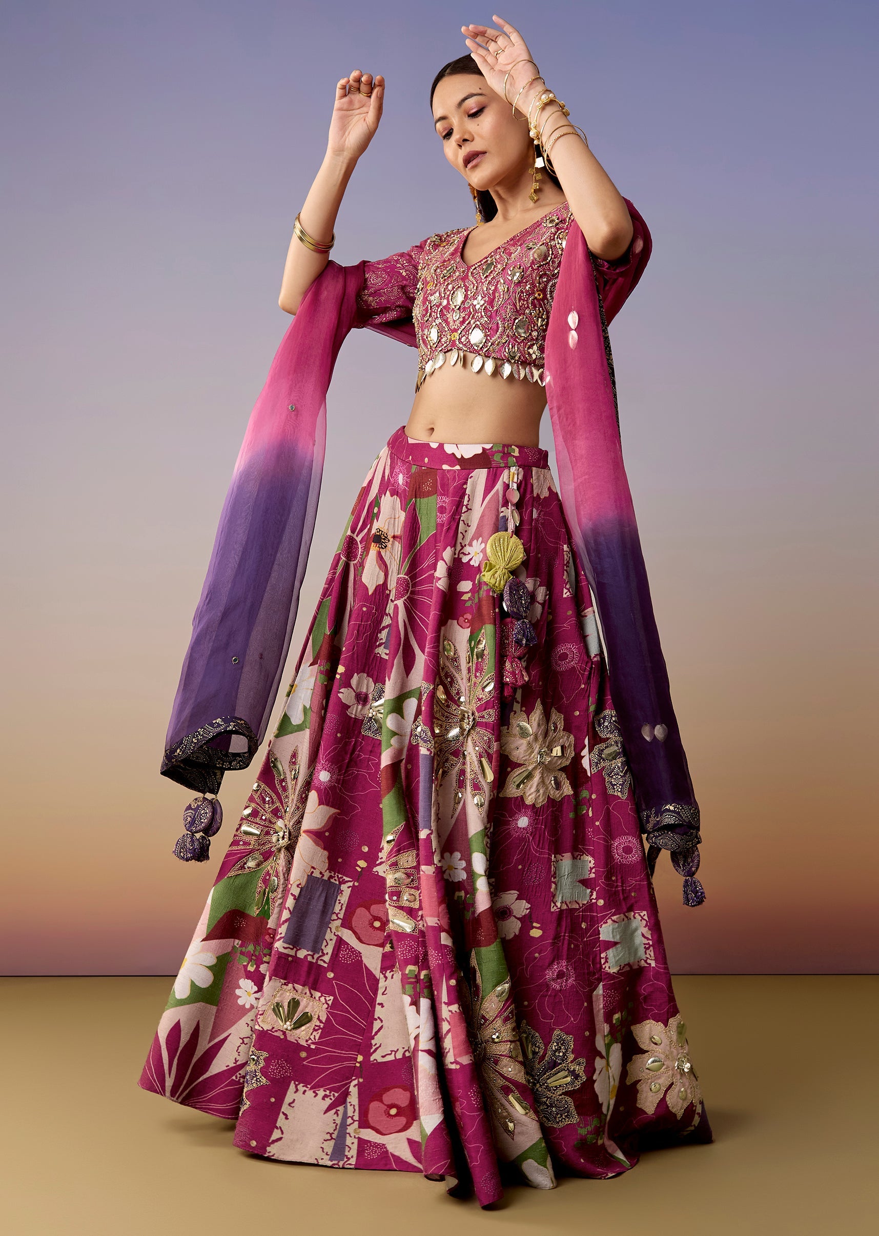 wine-floral-abstract-bridesmaid-lehenga-set-sg389783-4 6c2b92dc-9db6-4180-8cec-5fc6e602f606