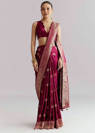 wine-satin-silk-woven-saree-with-heavy-zari-embroidery-sg350501-1