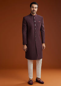 wine-sherwani-set-with-minimalist-design-sg270039-2 c907a2b9-dde1-401b-bcc9-944322a24398