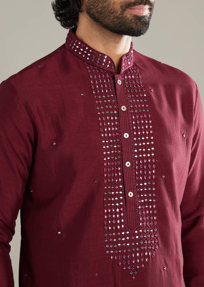 wine-silk-kurta-set-for-men-with-mirror-work-sg361739-1 d414394c-0f88-4efd-aa2a-5126a84e82e1