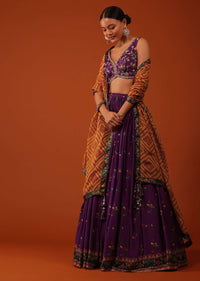 wine purple embroidered lehenga-sg160627 6