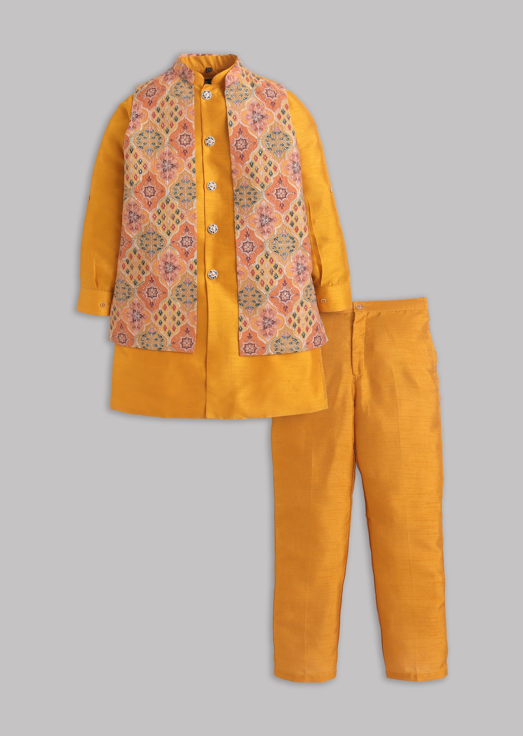 yellow-multi-abstract-nehru-jacket-set-sg380462-1 374583dd-7a6e-4bfb-81da-ec849bd7183b
