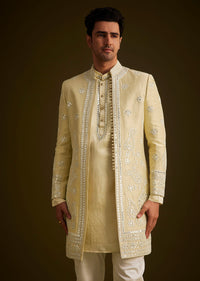 yellow hand embroidered sherwani set-sg251143 5 30709750-29fe-442a-be00-36f94969507e
