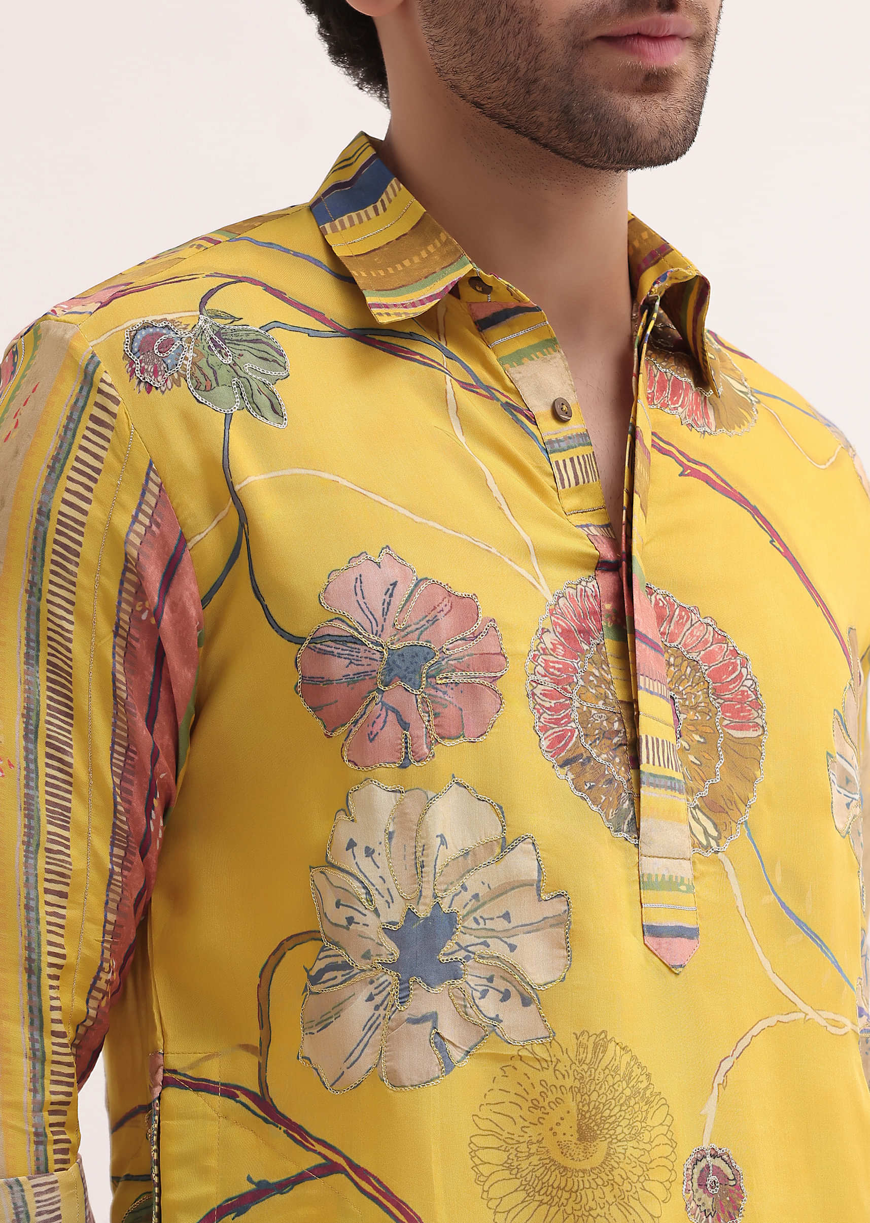 yellow resham work kurta patiala set for men-sg227860 3 505423d2-7e73-4d6b-819a-14f3313bfcbb